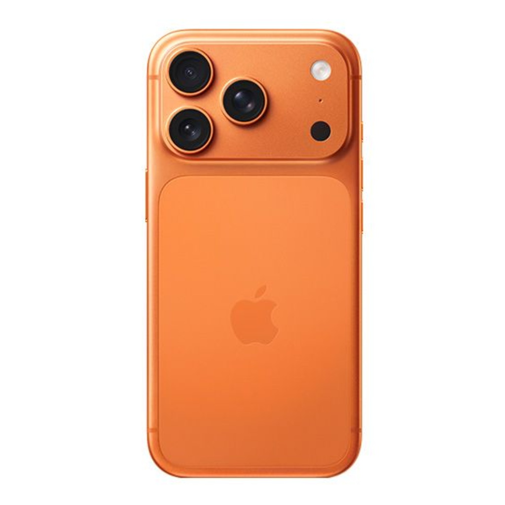 Apple iPhone 17 Pro 256GB - Chip A19 Pro, Pantalla ProMotion 120Hz, Cámara Teleobjetivo 48MP, Cosmic Orange