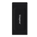 SSD Externo Kingston XS1000 1TB USB 3.2 Gen 2 - Hasta 1,050MB/s, USB-C, Diseño Ultra Compacto, Negro/Plata