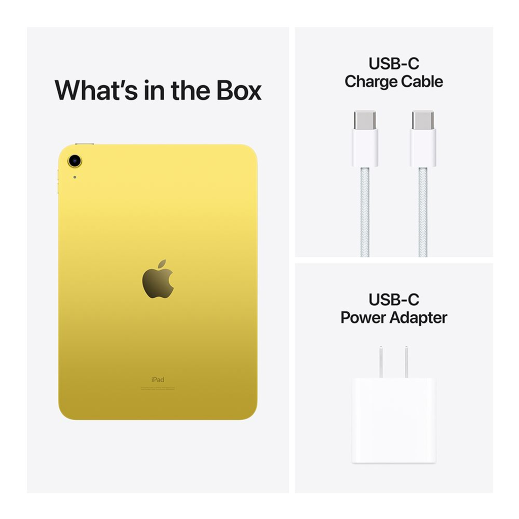 iPad de 10.ª Generación Pantalla Liquid Retina de 10.9 Pulgadas 256GB Amarillo