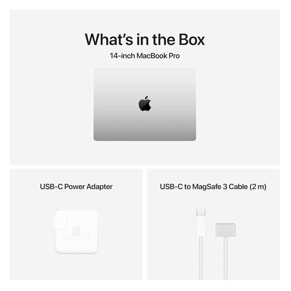 Apple MacBook Pro M4 16GB RAM 512GB SSD 14.2" Retina macOS Plata