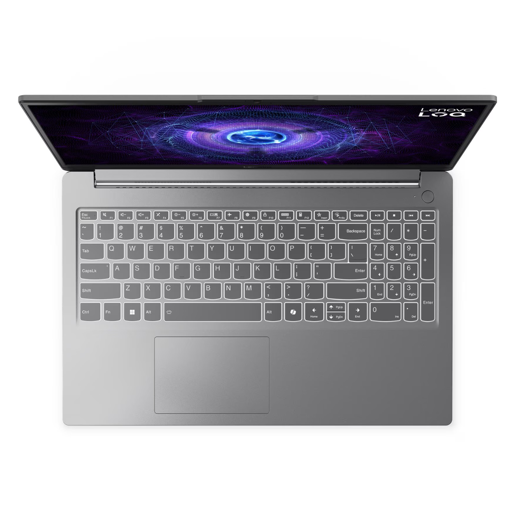 Laptop Lenovo LOQ 15IAX9E Gaming Intel Core i5-12450HX NVIDIA RTX 2050 8GB RAM 512GB SSD 144Hz Windows 11 Luna Gray