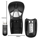 Adesso Air Mouse Go Plus Presentador Inalámbrico con Mouse Aéreo