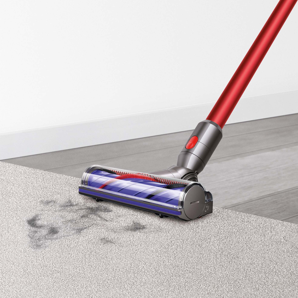 Aspiradora Dyson V8 Origin Cordless Stick Vacuum | Roja | Potencia de Succión Sin Cable | Hasta 40 Minutos | Nueva
