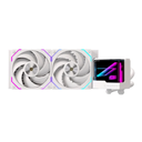 Enfriamiento Líquido EINAREX VERTEX 240mm White - EXWC-VX-1240R-W, Sistema AIO, ARGB, Radiador de 240mm, Edición Blanca de Alto Rendimiento