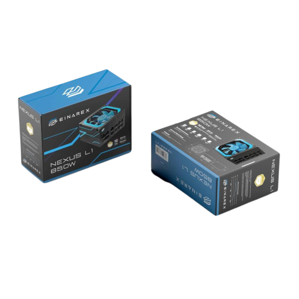 Fuente EINAREX Nexus L1 850W Gold Cybenetics – Full Modular – ATX 3.1 & PCIe 5.1