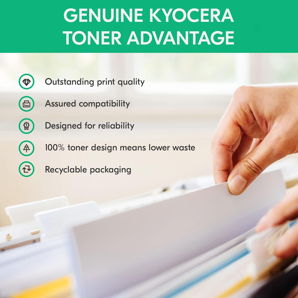 Tóner Kyocera TK-5442C Cian - Original de Alto Rendimiento para ECOSYS MA2100cfx / PA2100cwx