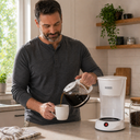 DOMINION 12 Cup Coffee Maker, White