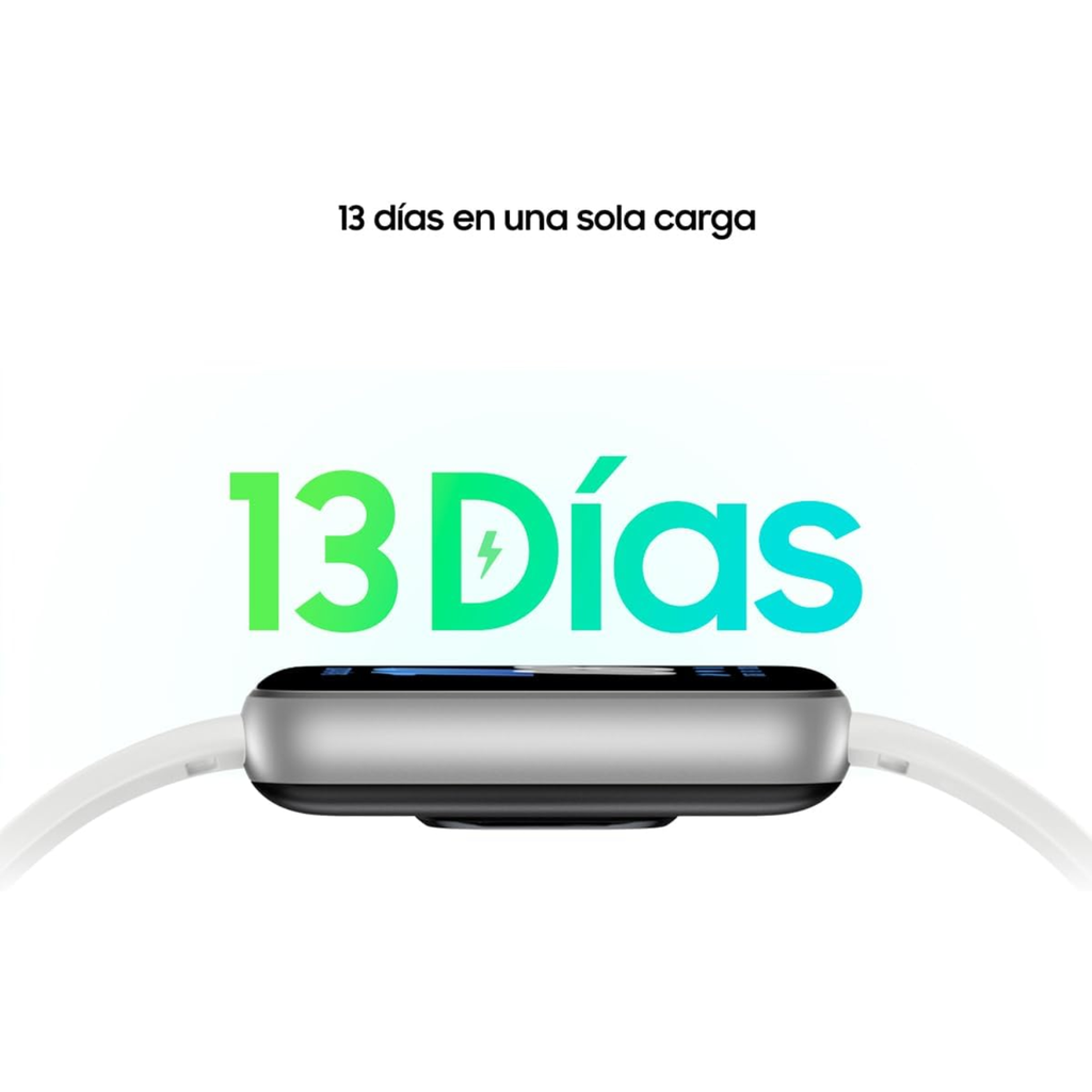 Samsung Galaxy Fit3 Smartwatch | Silver (Plata) | Pantalla 1.6" AMOLED | 13 Días de Batería | Nuevo