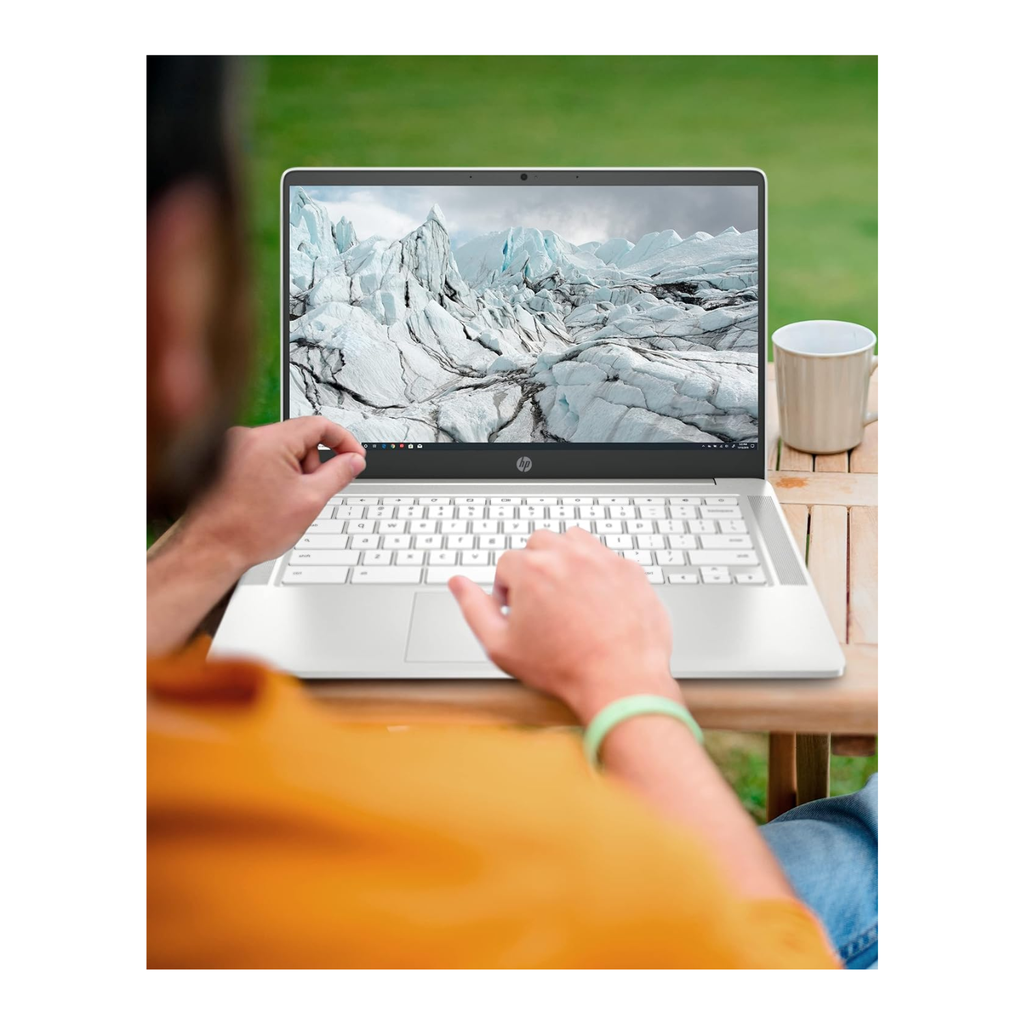 Refurbished HP Chromebook 14a-nd0050nr AMD 3015Ce 4GB 32GB eMMc 14" Touch Chrome OS Grado B