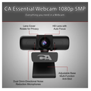 Cámara Web Cyber Acoustics CA Essential 1080HD-AF - Full HD, Auto-Focus y Micrófono Omnidireccional
