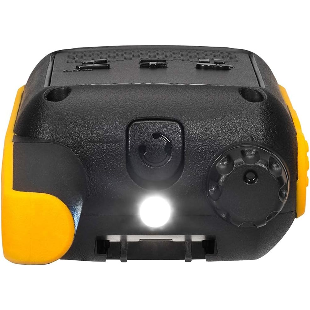 Radios de Dos Vías Recargables – Paquete Doble, Largo Alcance, Manos Libres, USB Rechargeable, Color Negro/Amarillo