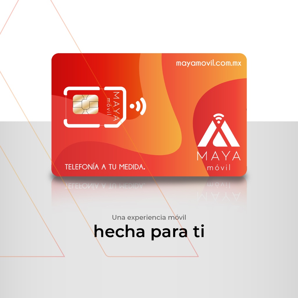Maya Móvil Máster 12 meses de vigencia, 24 Gb de datos, llamadas, SMS y redes sociales ilimitados