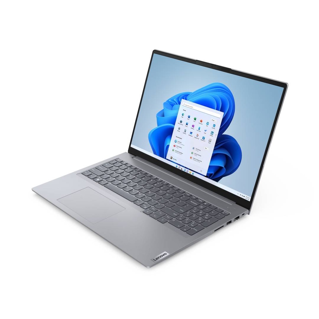 Lenovo ThinkBook 16 G6 IRL 16" WUXGA IPS Touchscreen Notebook - Intel Core i7-1355U 1.7GHz - 16GB DDR5 RAM - 1TB PCIe SSD - Fingerprint Reader - Backlit Keyboard - Wi-Fi 6 - RJ-45 - Windows 11 Pro - Arctic Grey
