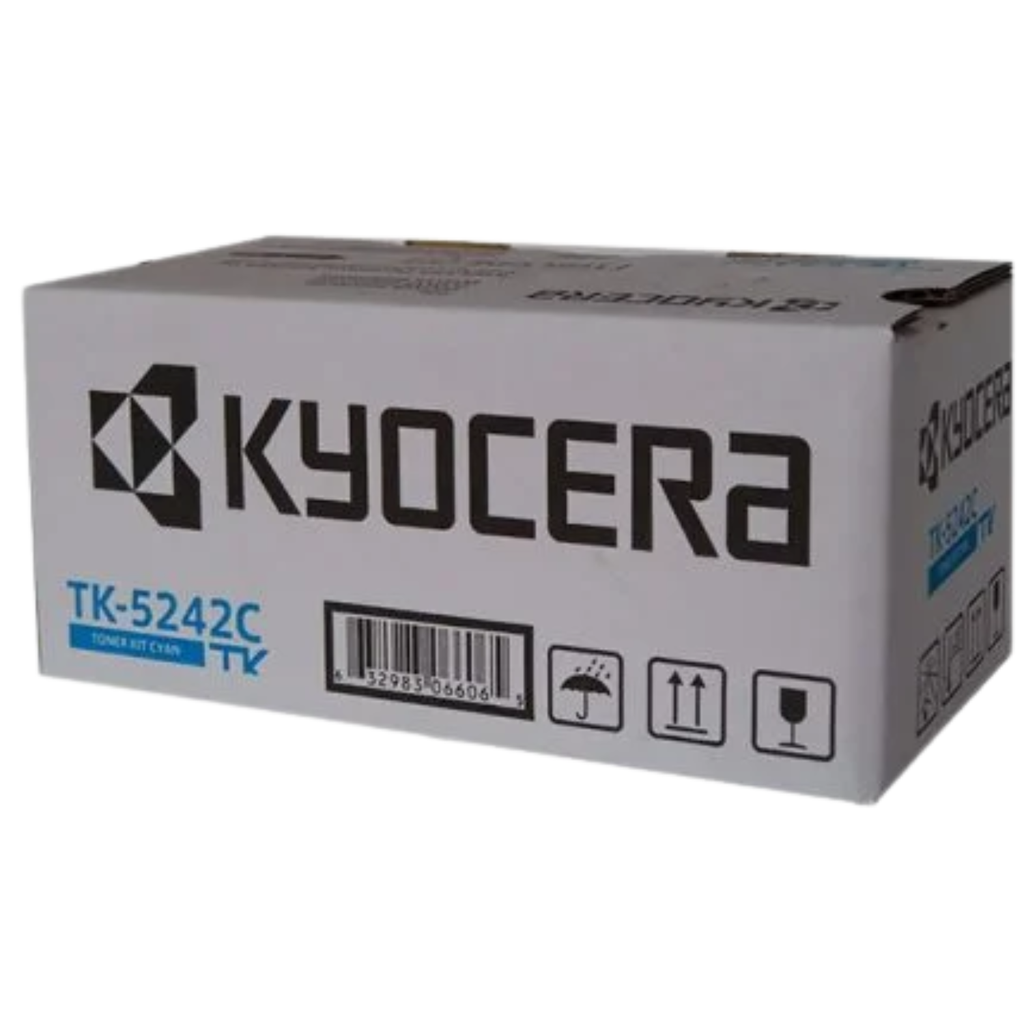 Tóner Original Kyocera TK-5242C Cian para ECOSYS P5026cdw M5526cdw
