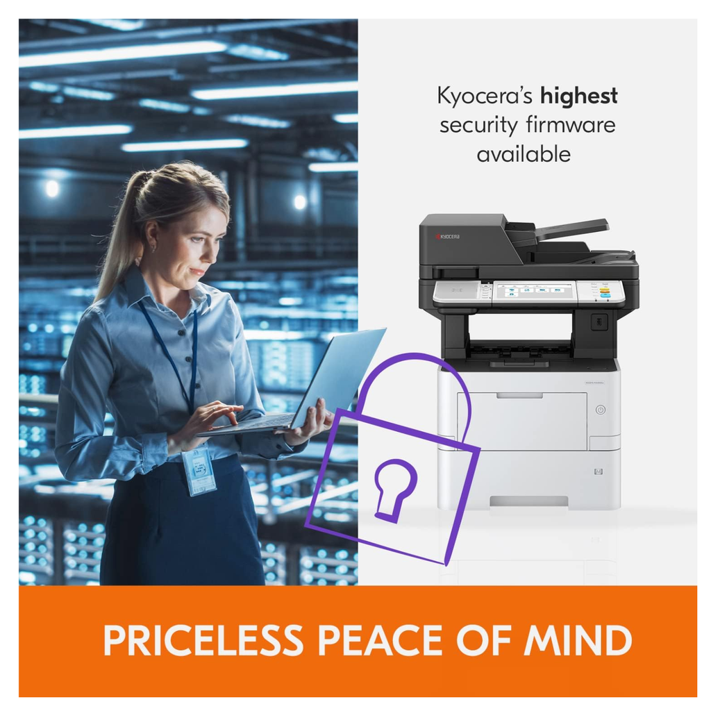 Multifuncional Kyocera ECOSYS MA4500ix - Láser Monocromo 47 ppm, Dúplex, Red, Pantalla Táctil 7" (NUEVA)