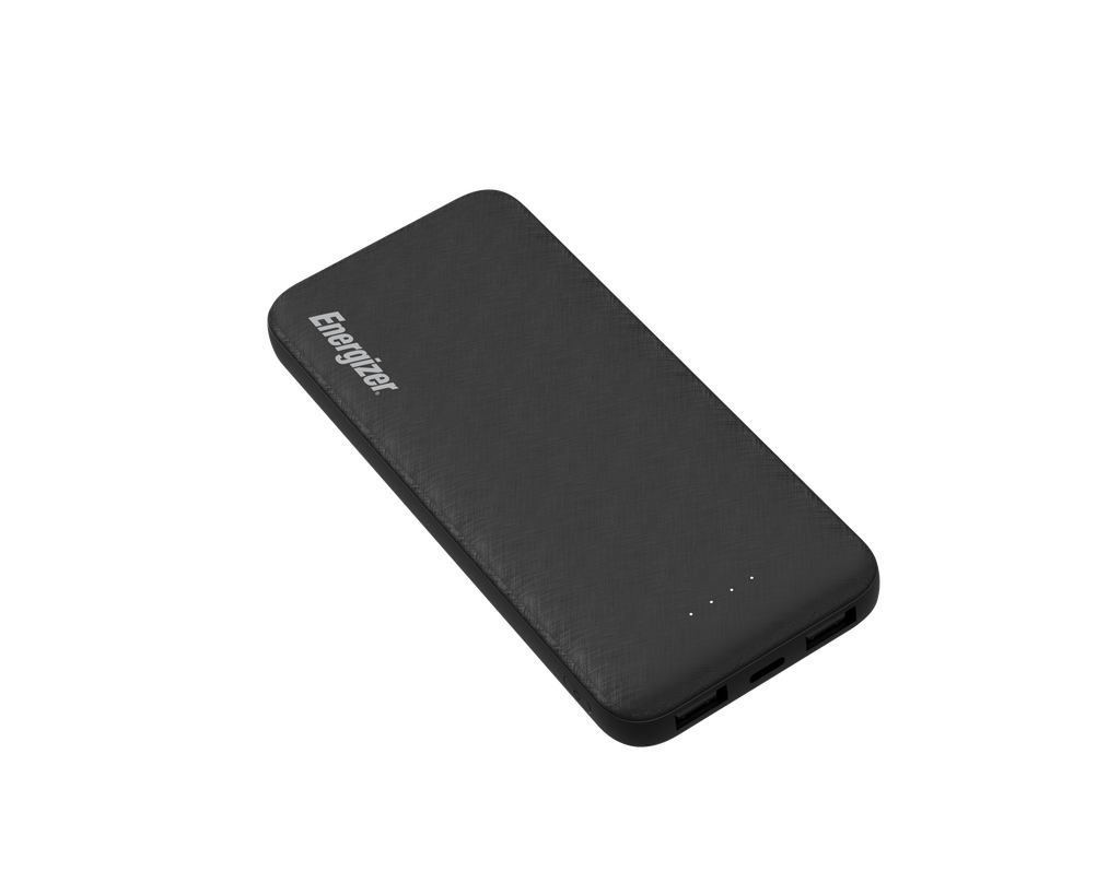 Energizer MAX 10KmAh 15W PowerBank, 2 USB-A 1 USB-C, LCD Screen
