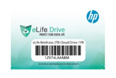 Certificado de Almacenamiento de la Nube HP Elite Breifcase - 2TB