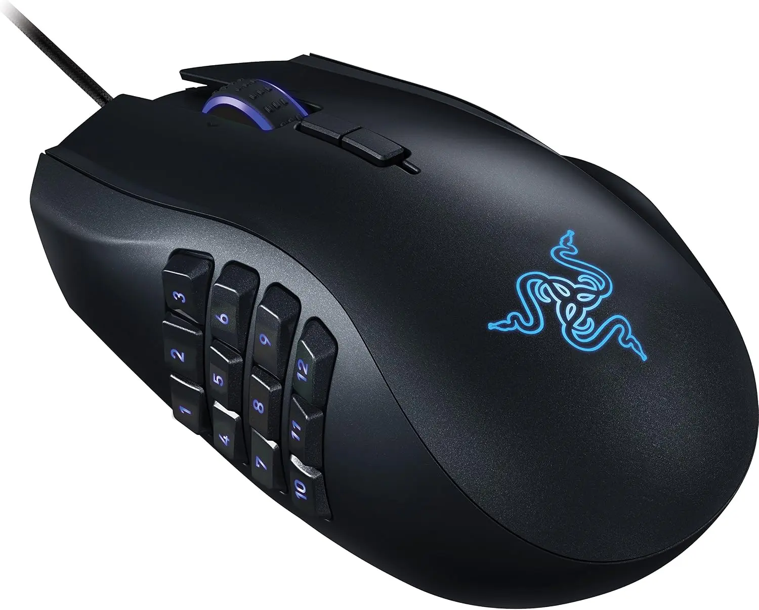 Razer RZ01-01610100-R3U1 Naga Chroma Multi-Color MMO Gaming Mouse,