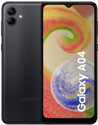 Open Box Samsung A04 4GB, 128GB LTE Black Dual Sim (Latino)