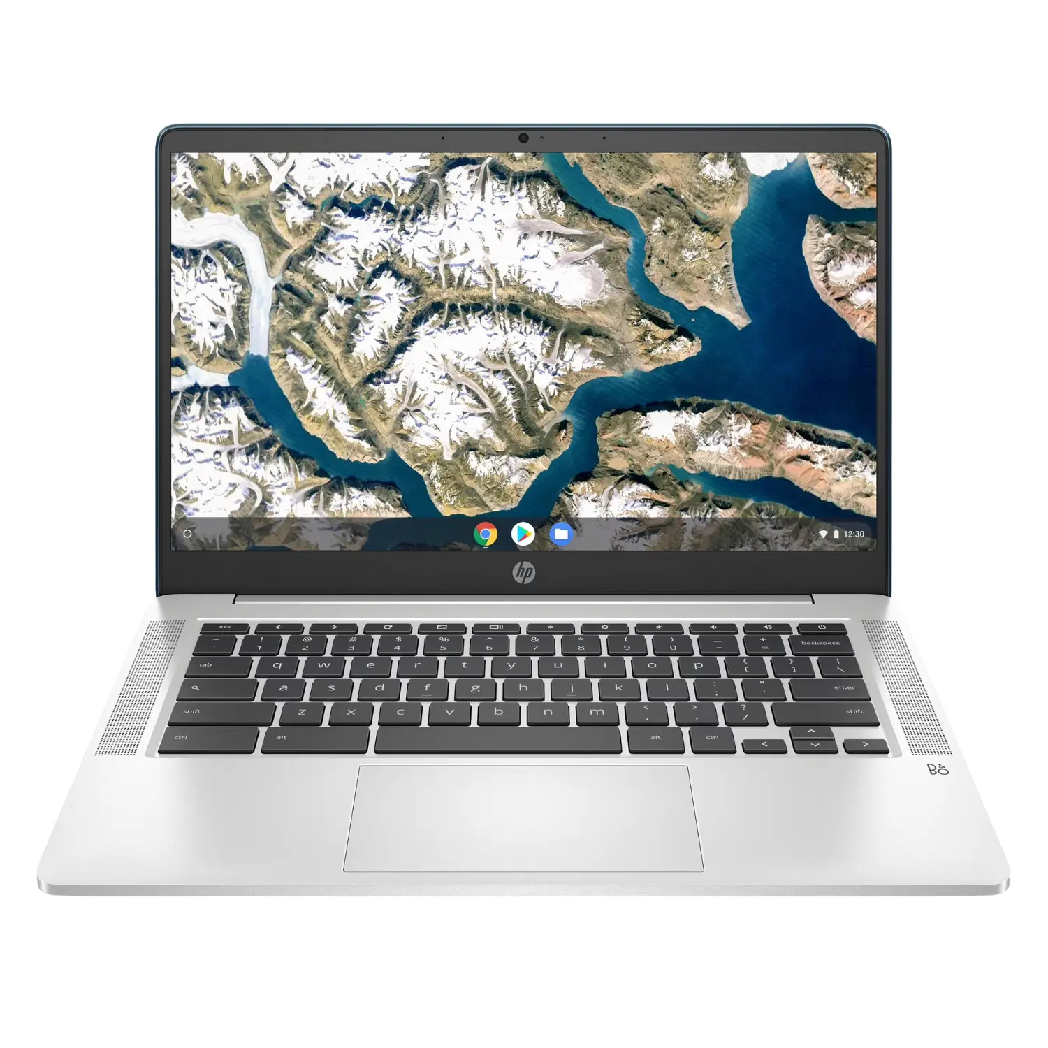 HP Chromebook 14a-na0180nr - Laptop 14", Intel Celeron N4120, 4GB RAM, 32GB eMMC, Chrome OS, Plata (Refurbished)