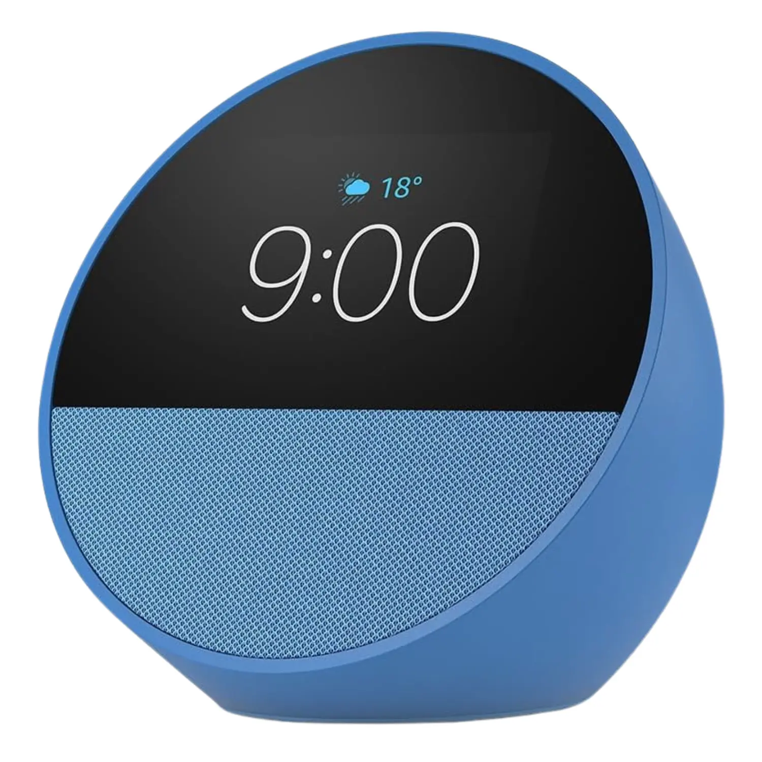 Amazon Echo Spot 2024 Reloj Despertador Inteligente Alexa Azul Océano