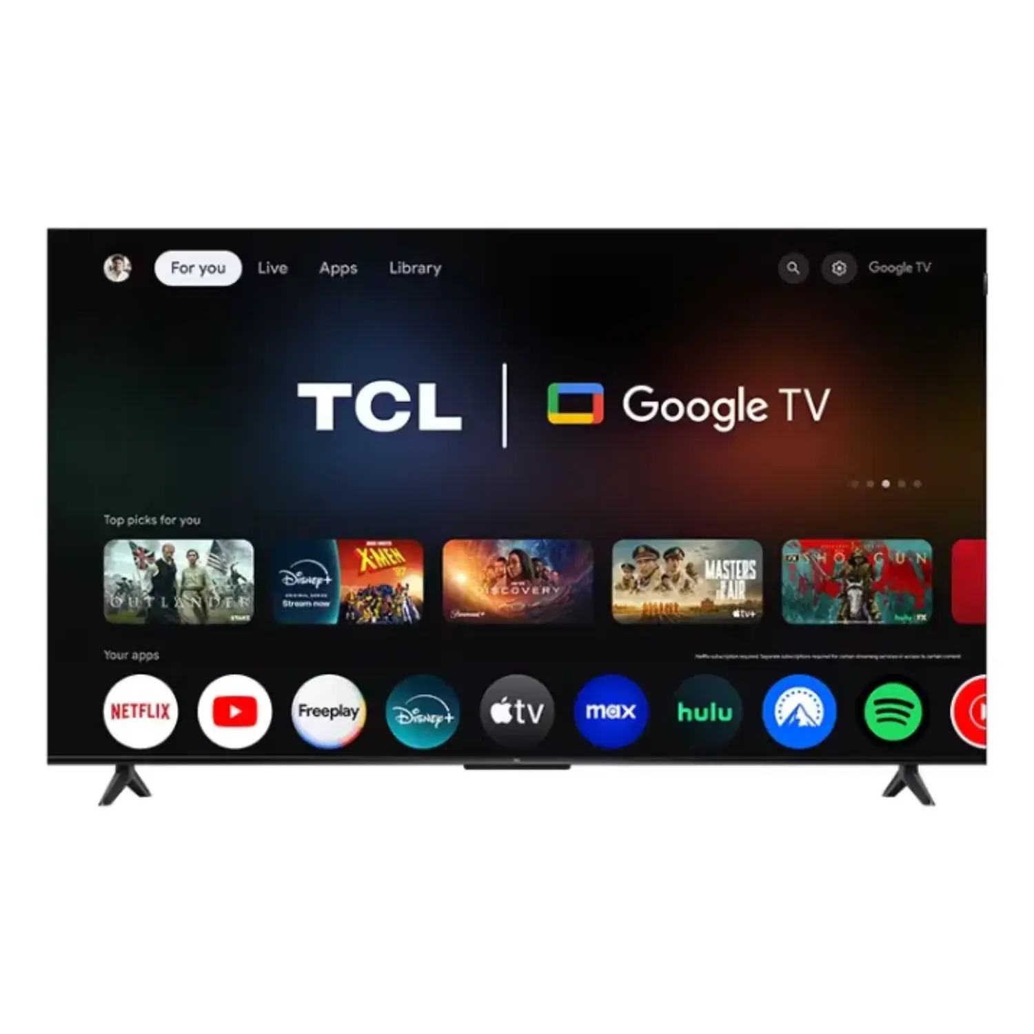 TCL 55" S41CG Smart TV 4K UHD Google TV Dolby Vision Atmos WiFi 55S41CG