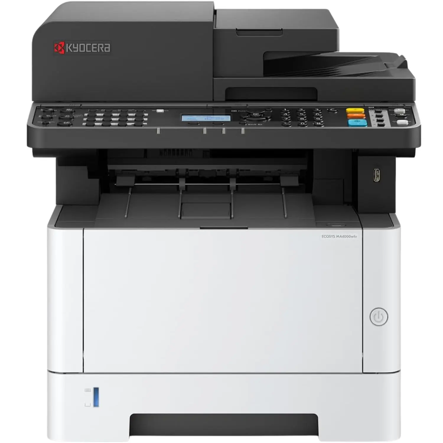 Multifuncional Kyocera ECOSYS MA4000wfx - Láser Monocromo 42 ppm, Blanco y Negro, Láser, Inalámbrico, Dúplex, Fax, Wi-Fi 