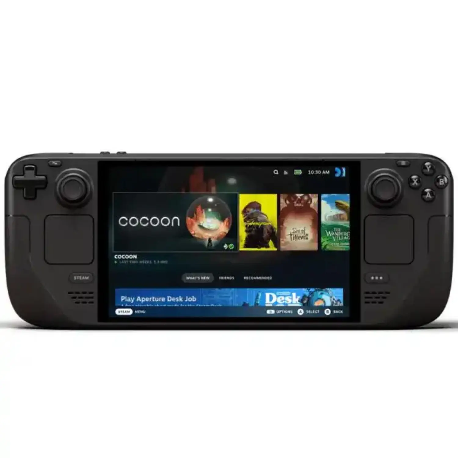 Valve Steam Deck OLED – Consola Portátil 1TB NVMe SSD, Pantalla OLED 90Hz, AMD APU Zen 2/RDNA 2, Gaming Handheld