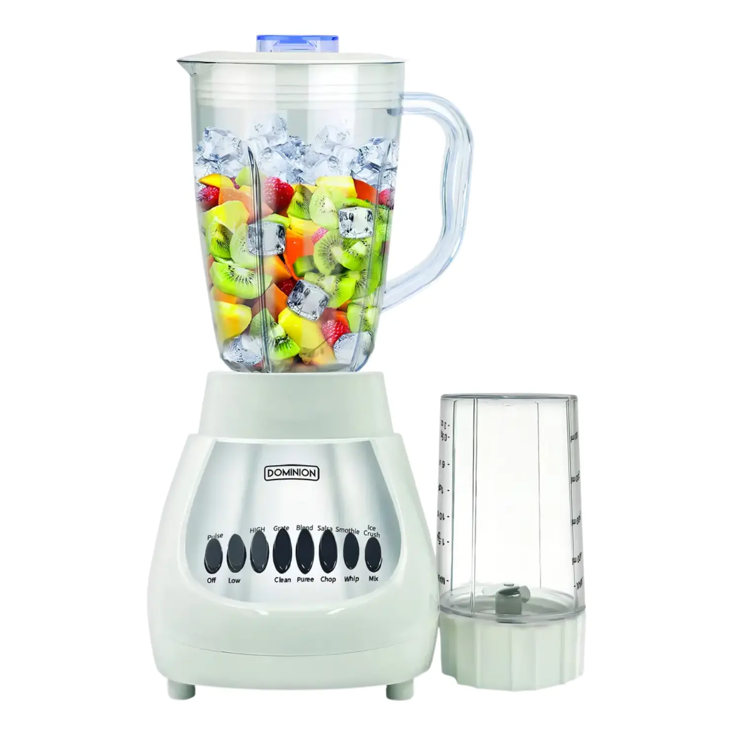 DOMINION BlendMax600 Duo White – Versatilidad 2-en-1 para una Cocina Inteligente