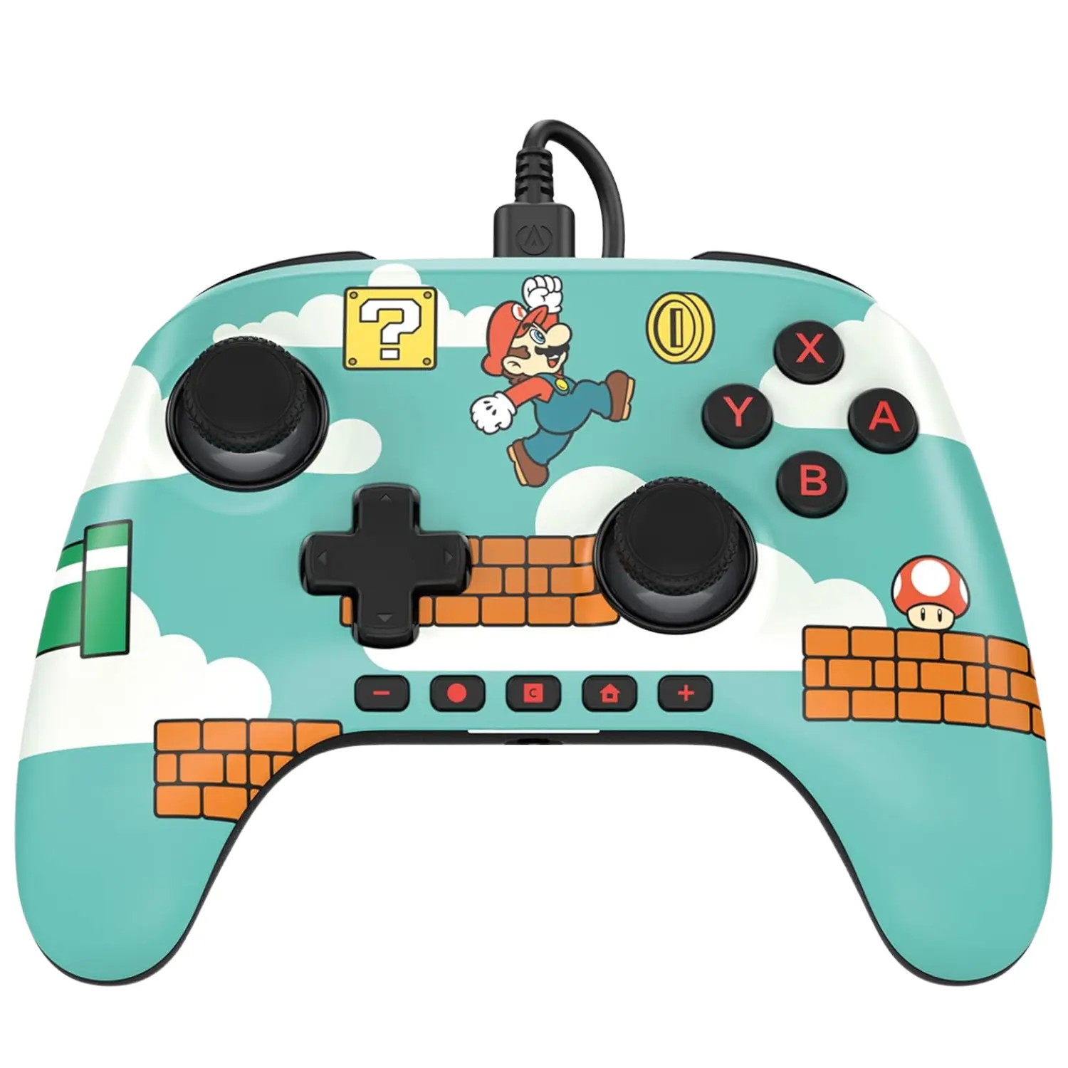 PowerA Advantage Controller para Nintendo Switch 2 Mario Time Alámbrico Oficial