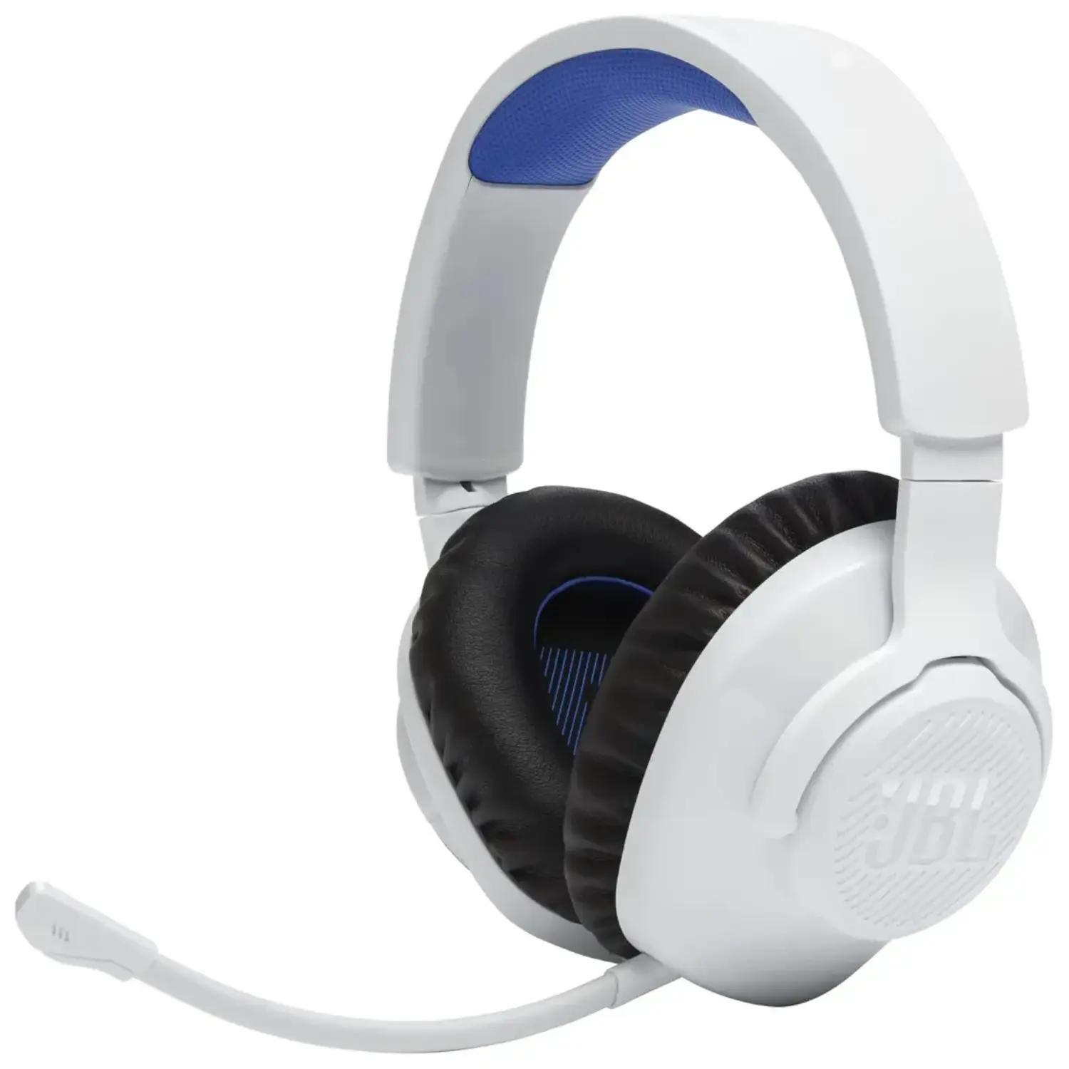 JBL Quantum 360P Wireless Audífonos Gamer PS5 PS4 Blanco Azul