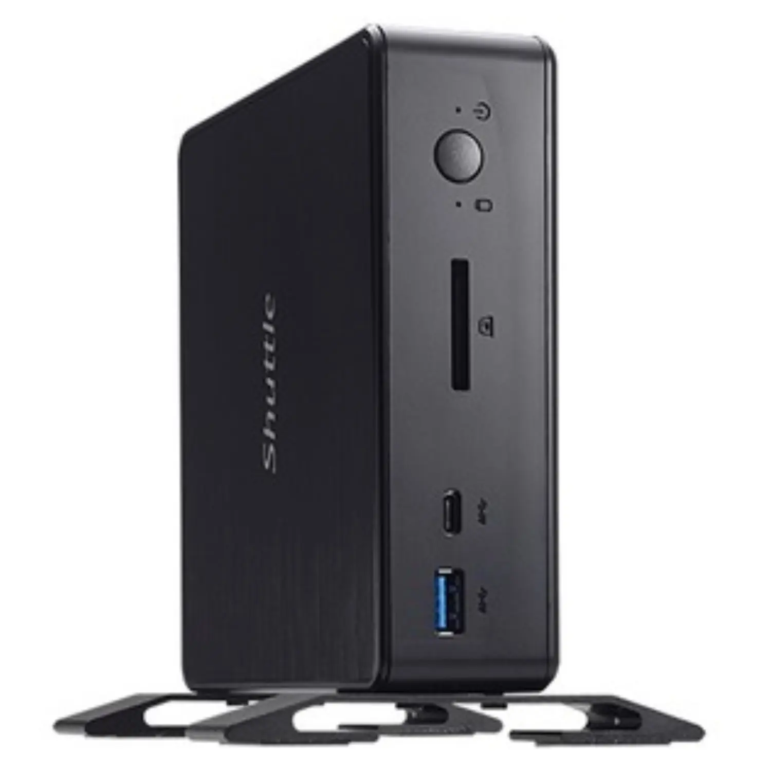 Shuttle XPC Nano NC10U Mini Barebone PC, Embedded Intel Celeron 4205U, No RAM, No HDD/SSD, No OS, VESA mount