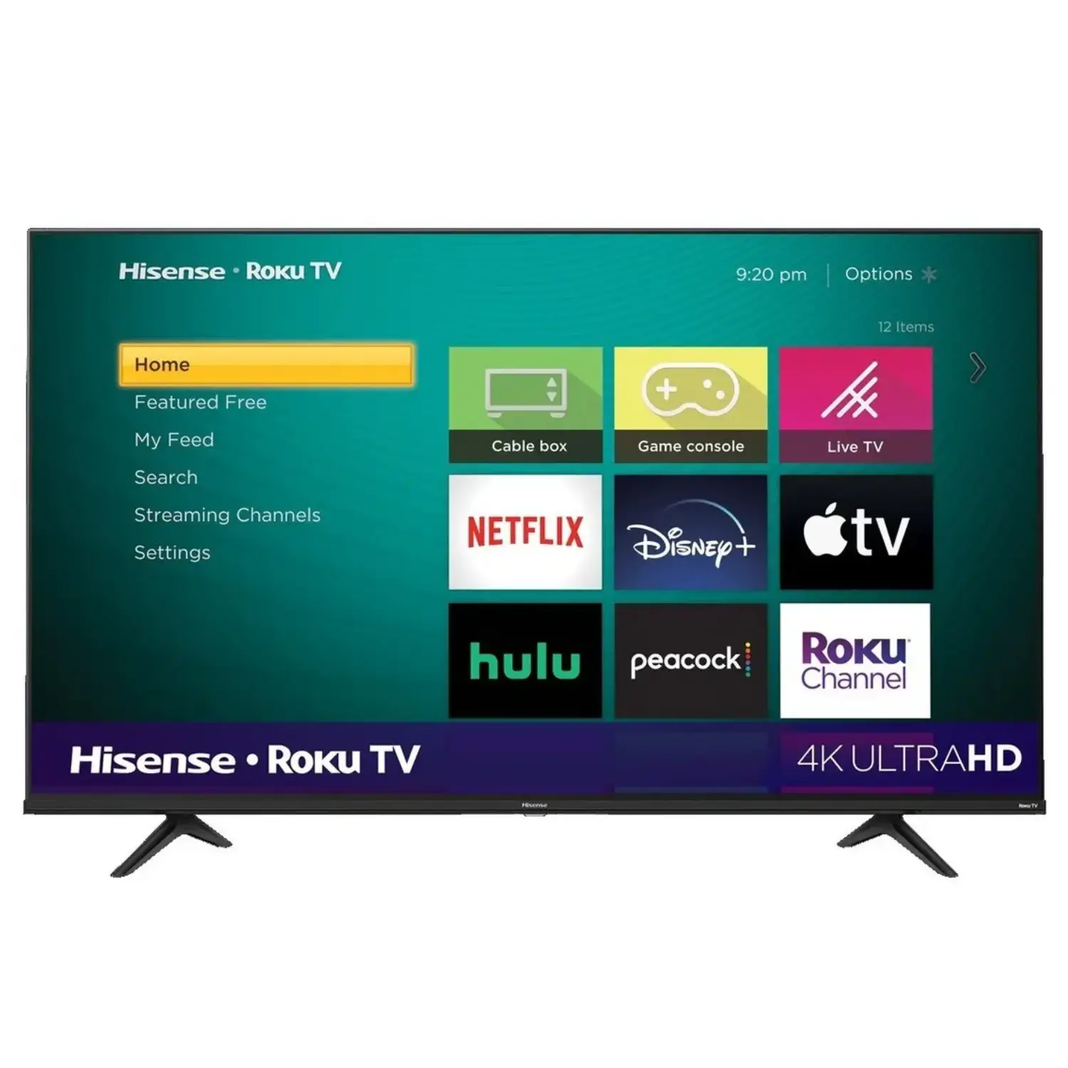 [65R6E4/NEW] Smart TV Hisense 65" 4K UHD 65R6E4 - Sistema Roku TV, HDR10, Motion Rate 120 y Compatibilidad con Google Assistant y Alexa