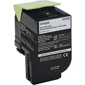 [70C1HK0/NEW] Cartucho de tóner Lexmark Unison 701HK Alto Rendimiento Láser - Negro - Original - 1 Solamente