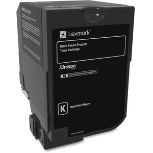 [74C10K0/NEW] Cartucho de tóner Lexmark Unison Estándar Rendimiento Láser - Negro - Original - 1 Solamente