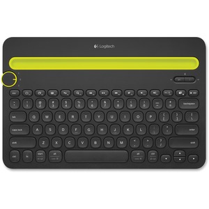 [920-006342/NEW] Teclado Logitech K480 - Inalámbrico Conectividad - Ingl&eacute;s, Franc&eacute;s - QWERTY Diseño - Negro