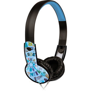 [190297/NEW] Auricular Maxell Safe Soundz Cableado - De Diadema - Biauricular - Est&eacute;reo - Azul