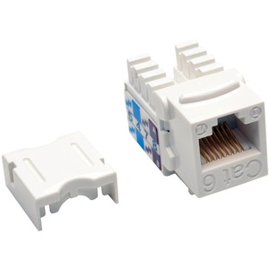 [N238-025-WH/NEW] Conector de red Tripp Lite N238-025-WH - 25 Paquete(s) - Conforme con normas TAA