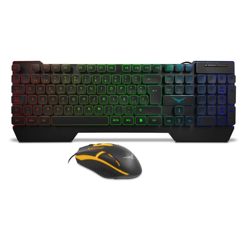 [NA-0951/RFB] Refurbished - Kit Teclado y mouse Gamer Naceb Fallen (NA-0951), Retroiluminado, Teclado y Mouse