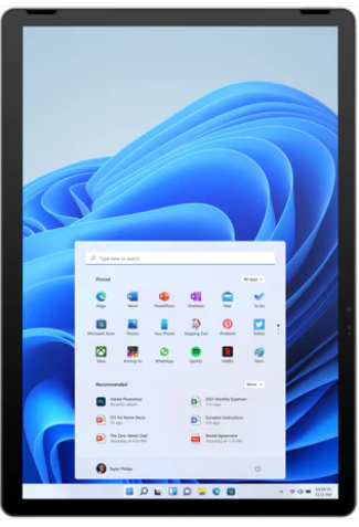 [5C178UA#ABA-GRB/RFB] REFURBISHED HP Tablet 11-BE0097NR 11" 2-1 Touchscreen 2.1K Display, Intel Pentium Silver N6000 8GB, 128 GB SSD - Natural Silver Grado B