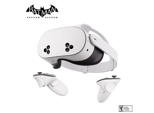 [SK-1000203-01/NEW] Meta Quest 3S Visor VR 128GB Bundle Batman Arkham Shadow Blanco