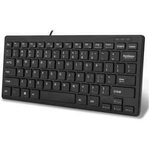 [AKB-111UB/NEW] Teclado Adesso SlimTouch AKB-111UB - Cable Conectividad - USB Interfaz - Ingl&eacute;s (EEUU) - QWERTY Diseño - Negro