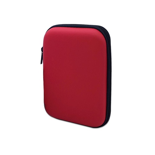 [ACCCSEHDDRD/NEW] ACCCSEHDDRD/NEW - Estuche Protector Impermeable Para Disco Duro Externo 2.5'' - Rojo