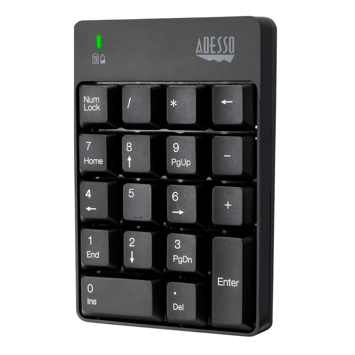 [WKB-6010UB/NEW] Adesso Teclado Numérico Inalámbrico 18 Teclas Resistente a Derrames