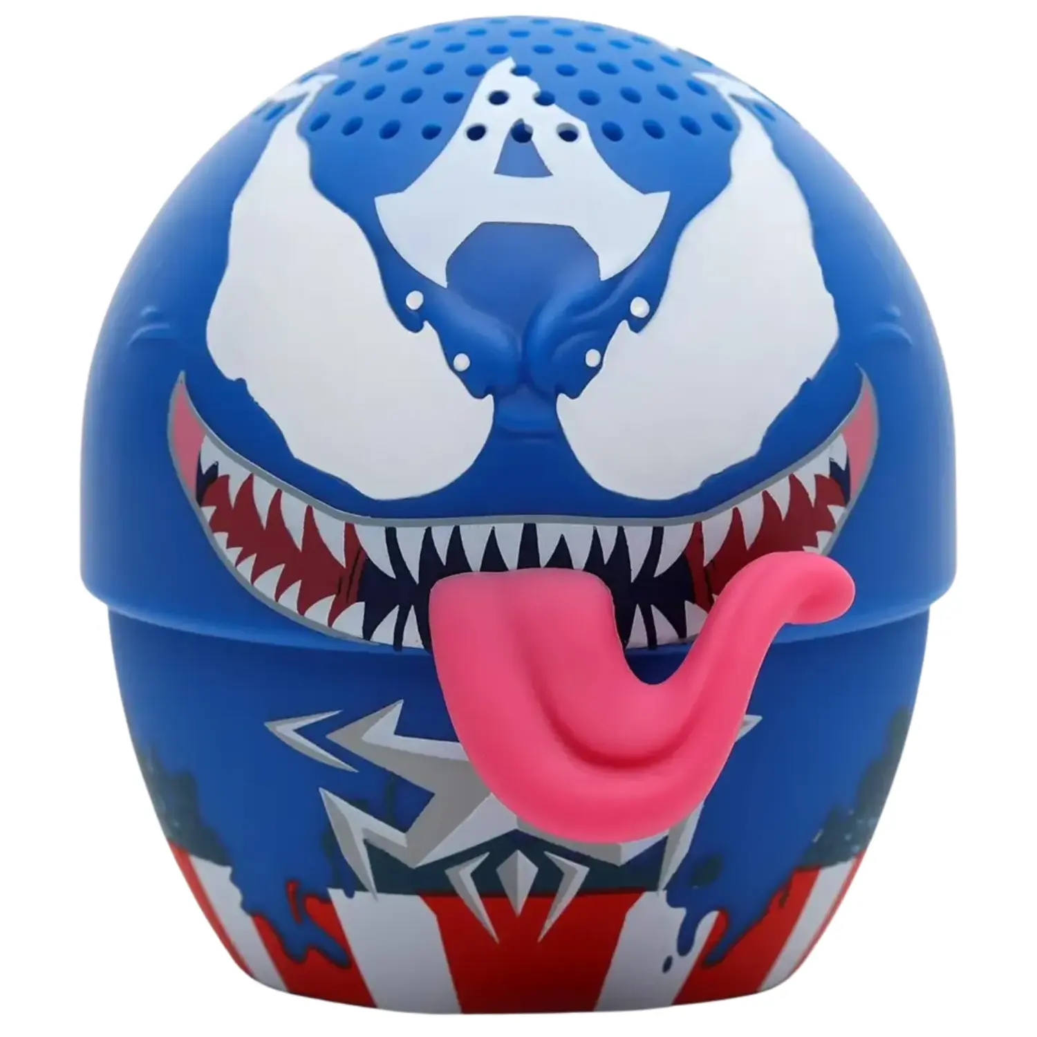 [BITTYVENOM2/NEW] Bitty Boomers Venomized Captain America Bocina Bluetooth Mini Marvel Coleccionable