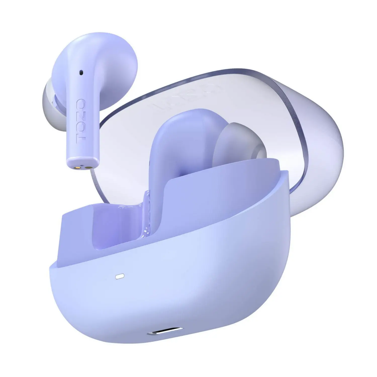 [TOZOAGNOVAPURP/NEW] Tozo Agile Nova TWS lightweight earbuds With dual ear touch control (Purple)