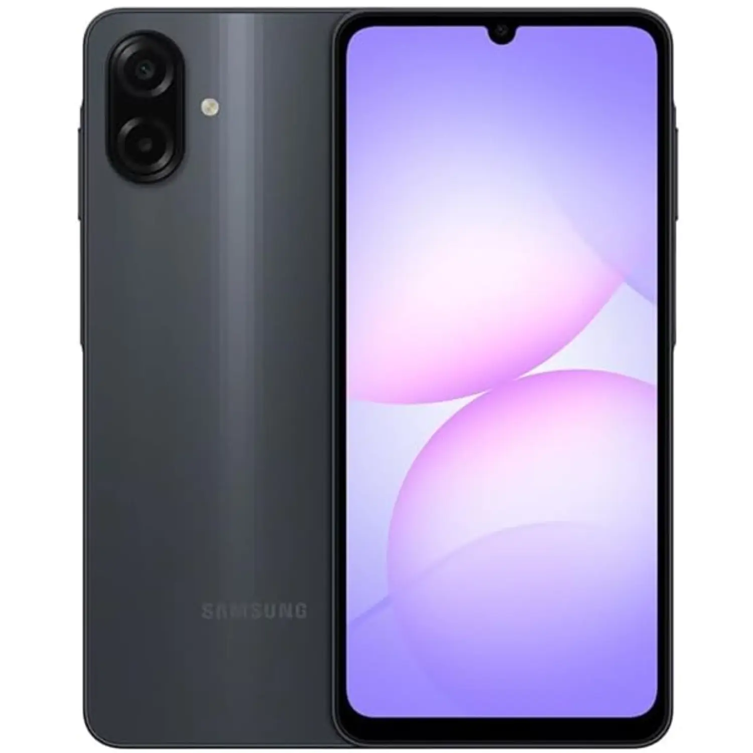 [SM-075MKZDGTO/NEW] Samsung Galaxy A07 4GB RAM 64GB LTE – Pantalla 6.7", Batería de Larga Duración, Cámara Avanzada, Desbloqueo Facial, Color Black (Nuevo)