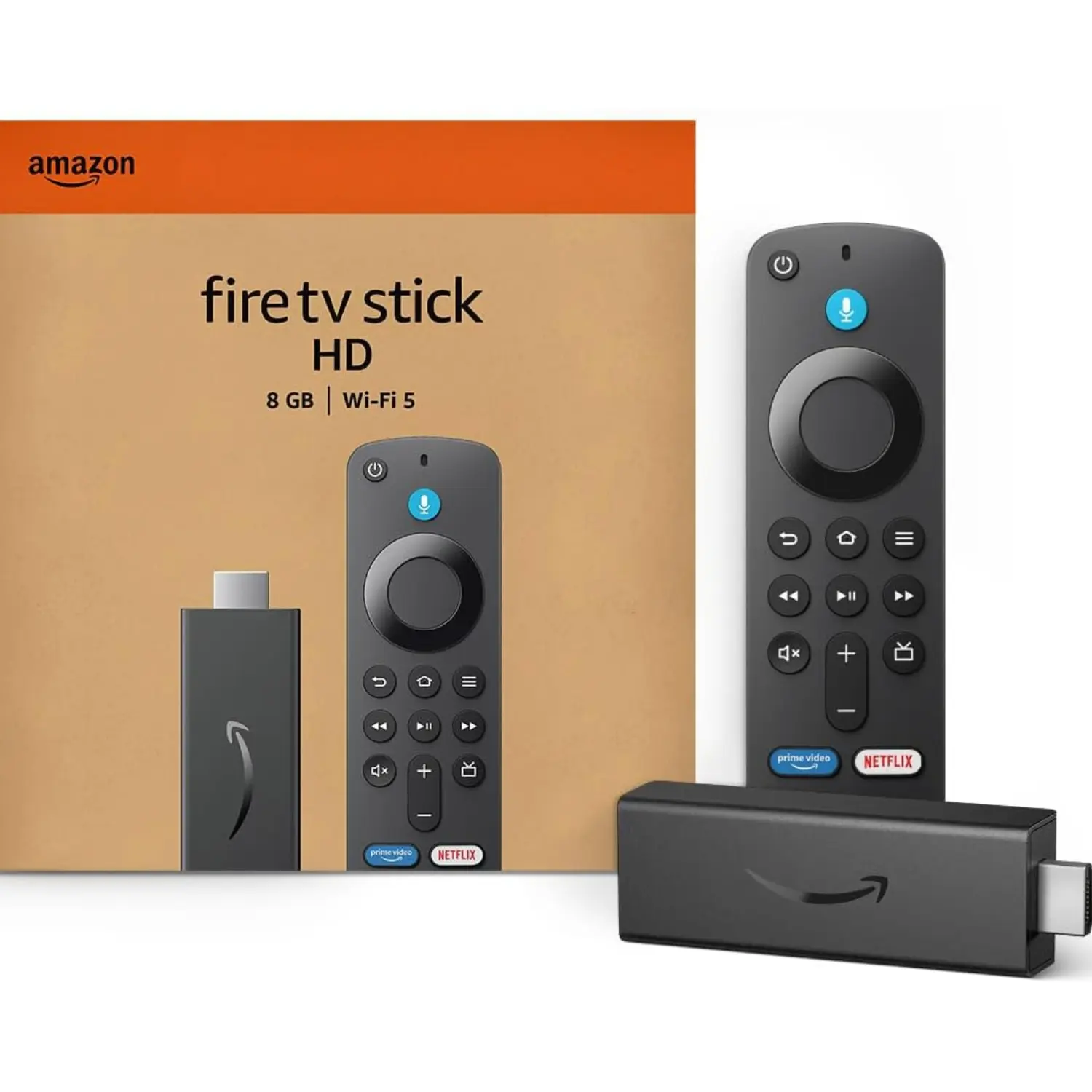 [B0CQMRKRV5/NEW] Amazon Fire TV Stick HD Streaming Alexa Control por Voz Negro