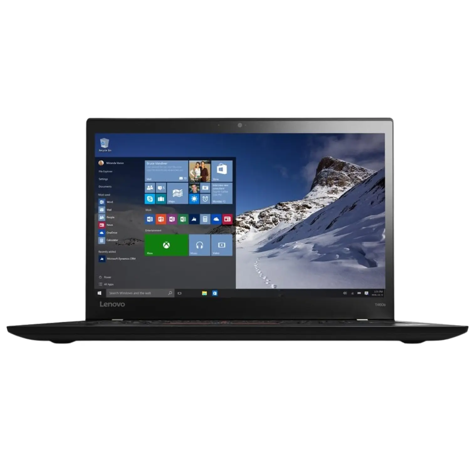 [T460S-I5-8-256-ES/RFB] Laptop Ultrabook LENOVO ThinkPad T460s | Intel Core i5-6300U | 8GB RAM | 256GB SSD | Pantalla 14″ FHD | Teclado Retroiluminado (ES/EN) | Windows 11 Pro - Grado A