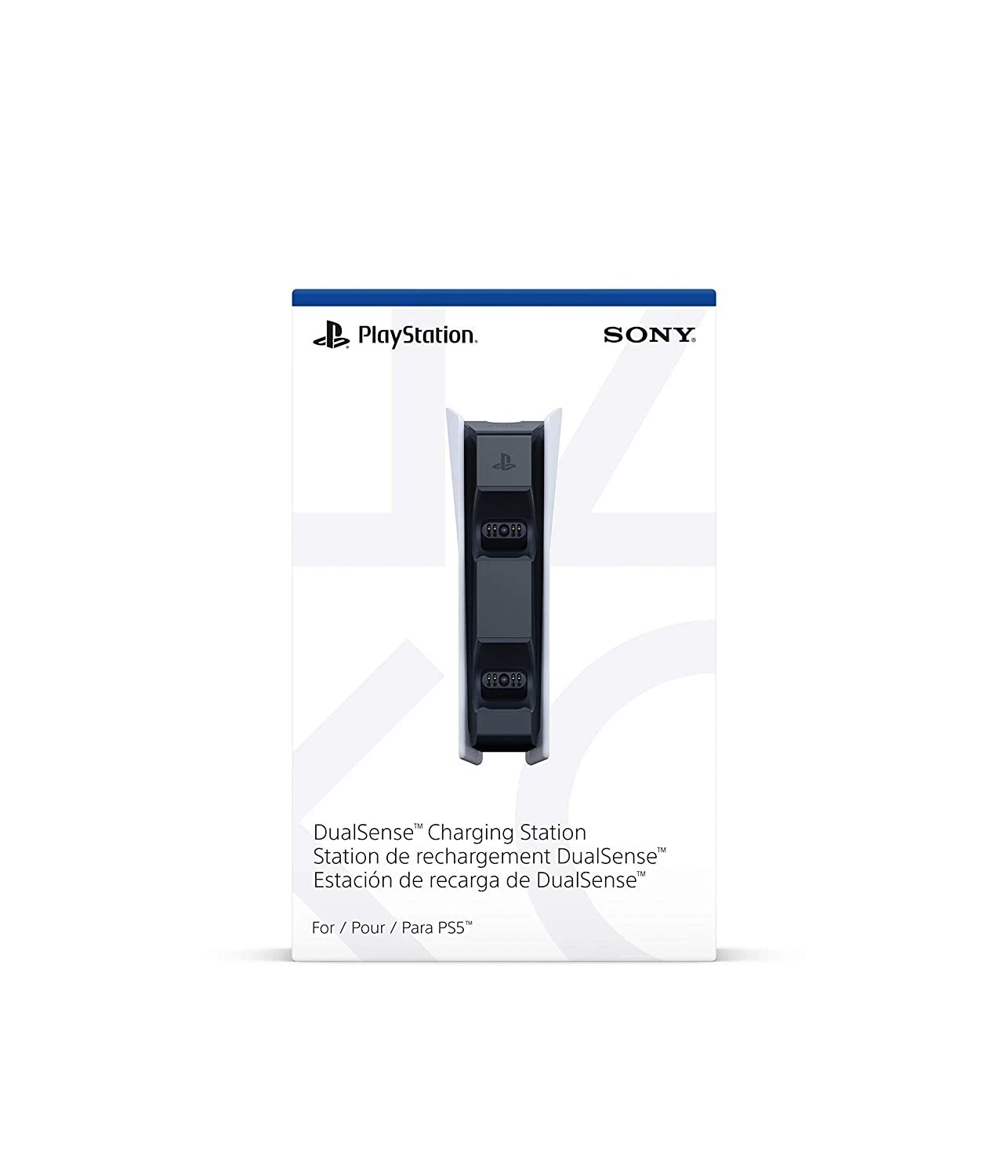 [1516956-04R/NEW] PowerA Twin Charging Station for DualSense Wireless Controllers - PS5 White